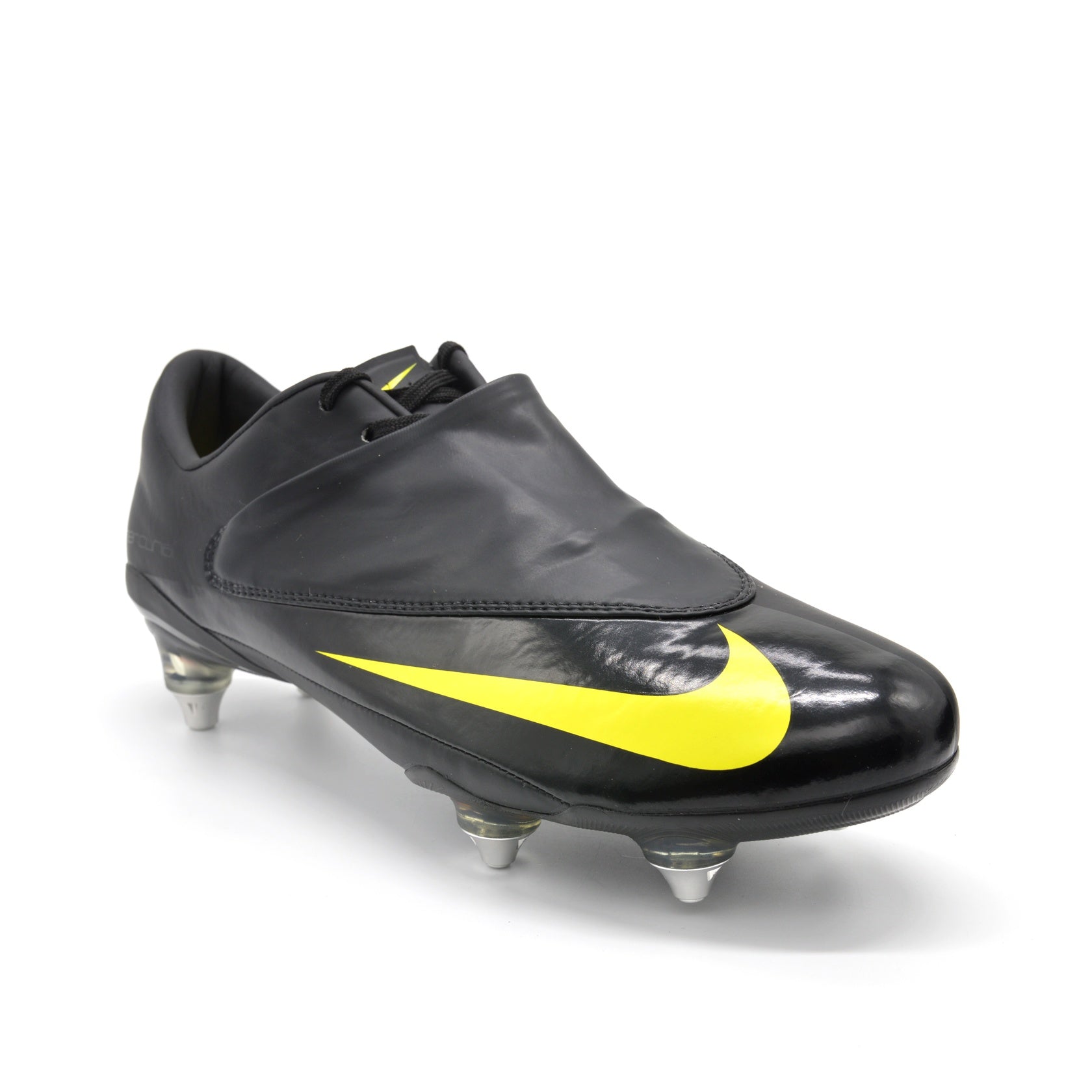 Mercurial Vapor V Elite FG Preto/Amarelo Volt 2009