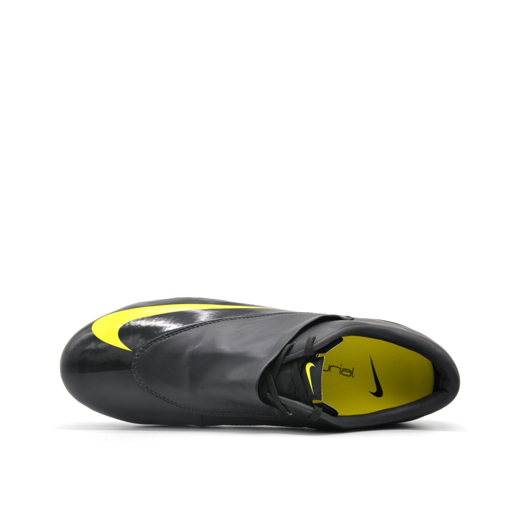 Mercurial Vapor V Elite FG Preto/Amarelo Volt 2009