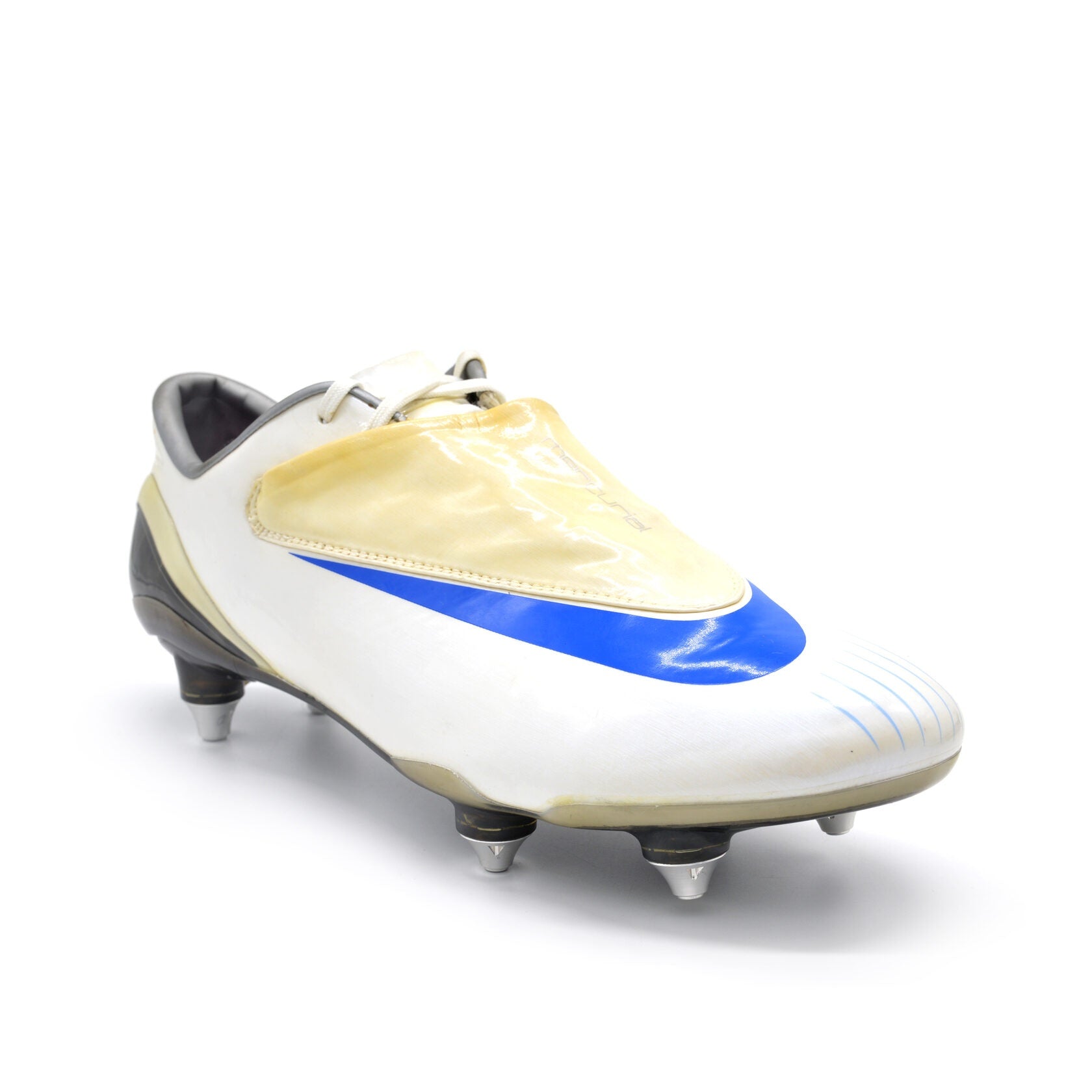Mercurial Vapor IV Elite SG Branco/Azul