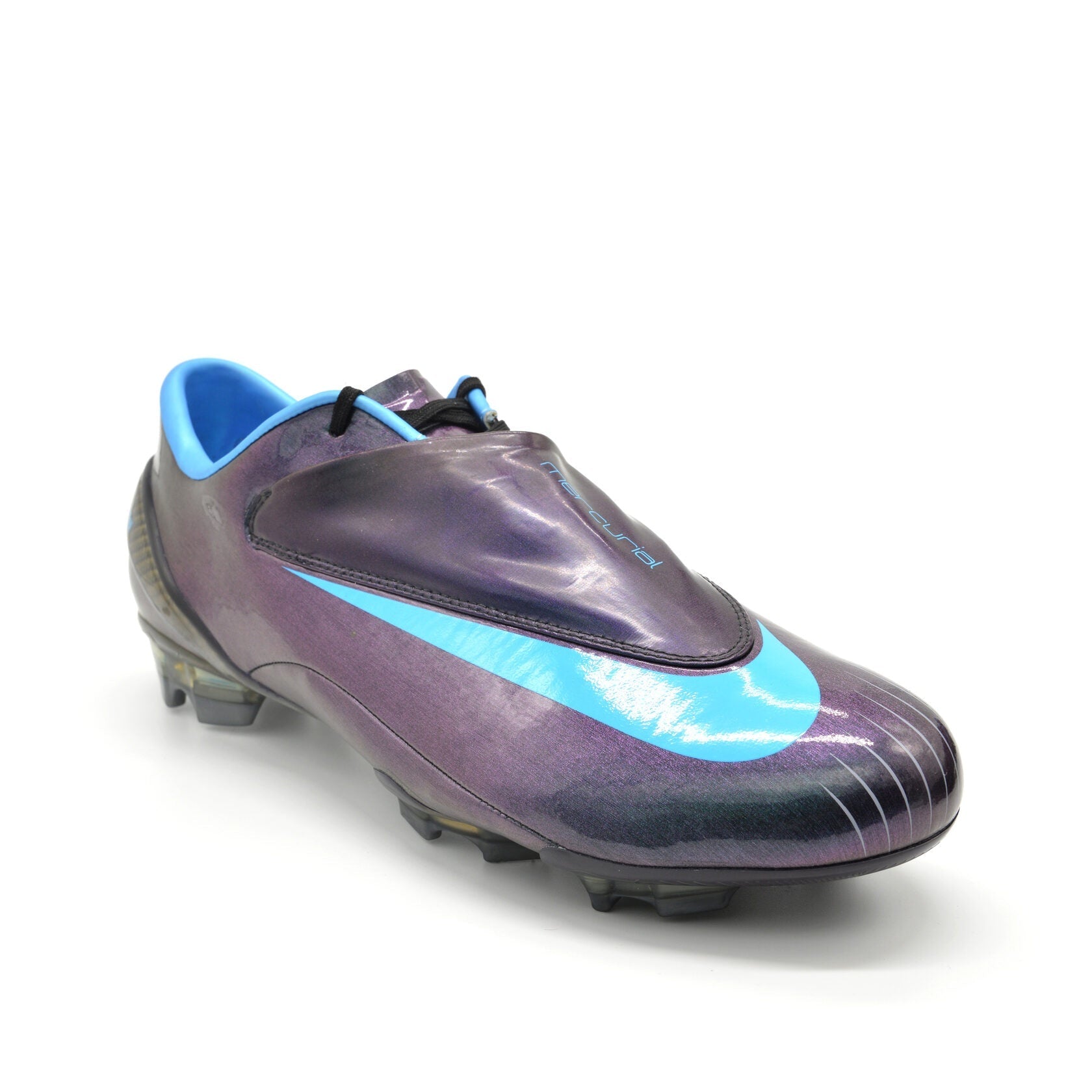 Mercurial Vapor IV Elite FG Preto/Azul Vivo
