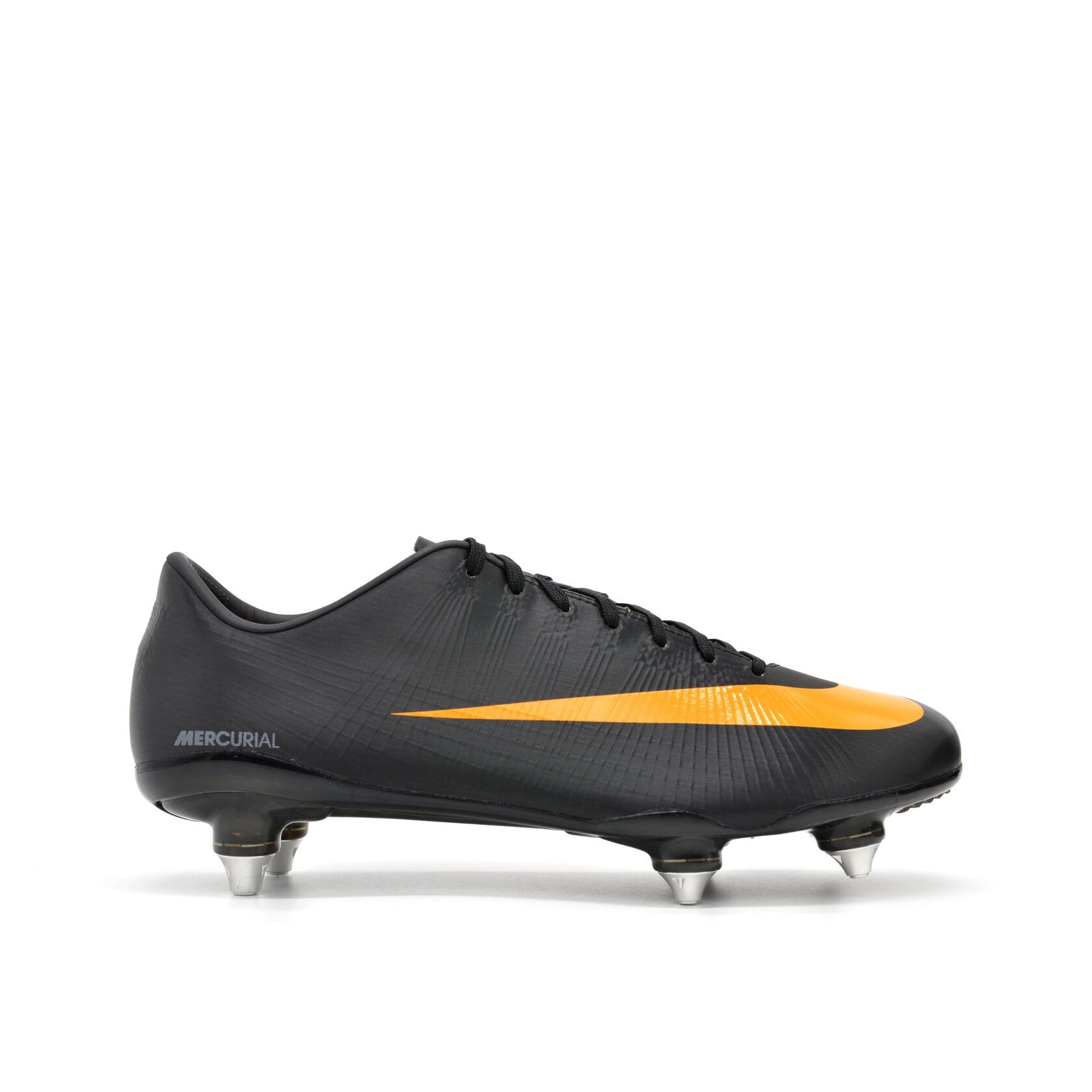 Mercurial Vapor Superfly II Elite FG Preto/Cinzento 2010