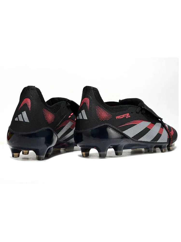 Predator Elite FT AG Preto/Vermelho