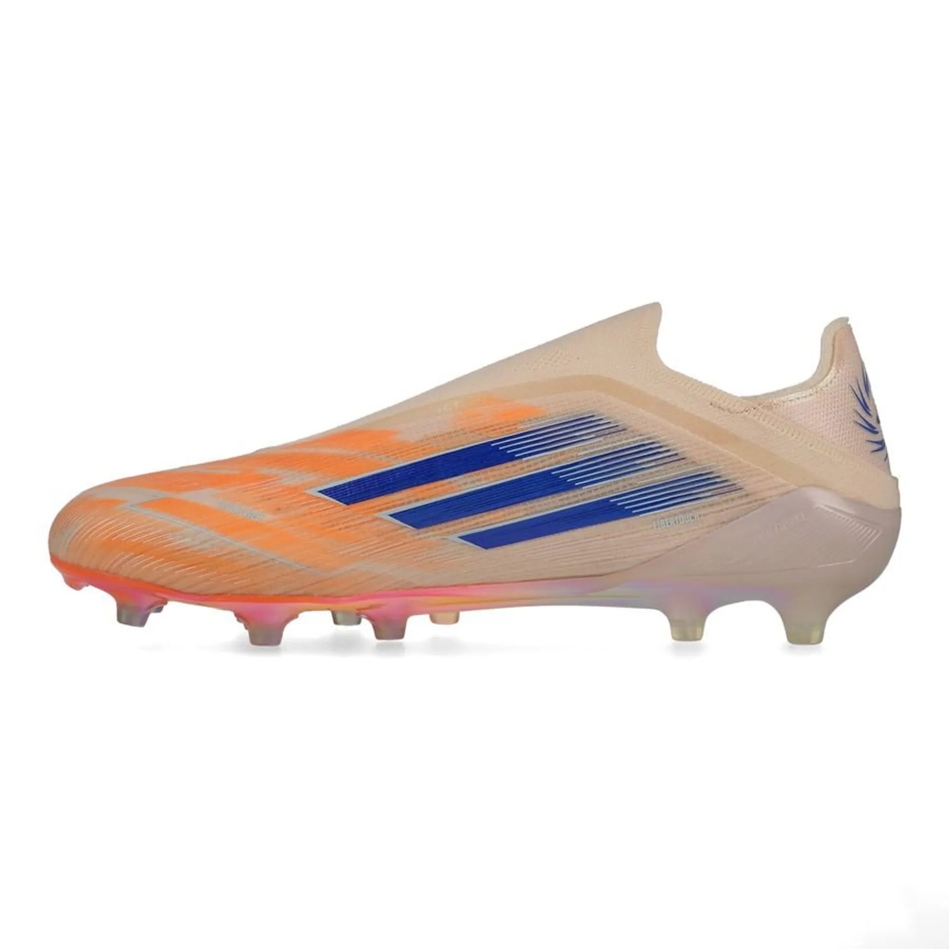 F50 Sparkfusion Elite FG Sem Cordões Coral Blaze