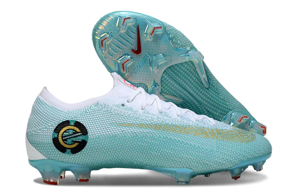 Mercurial Vapor 12 Elite FG CR7 Azul/Branco