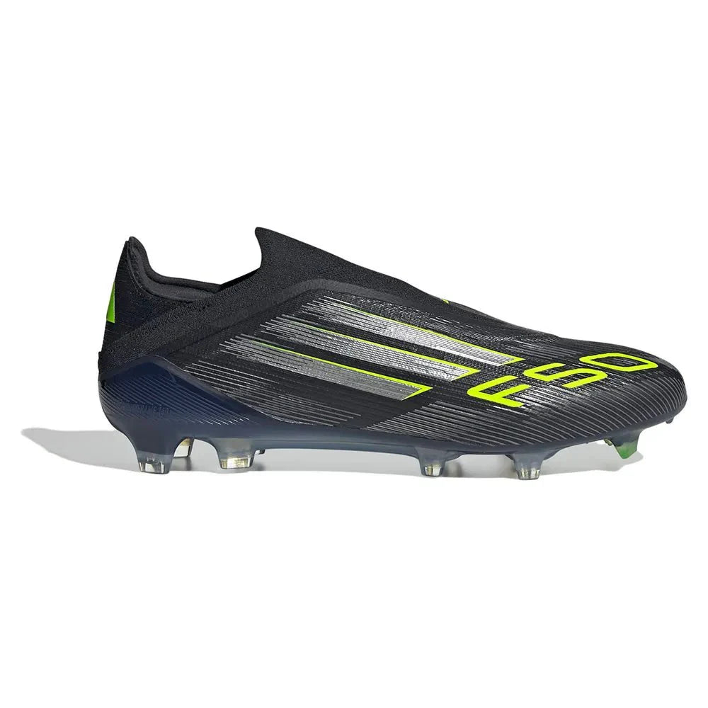 F50 Elite FG Sem Cordões Preto Verde