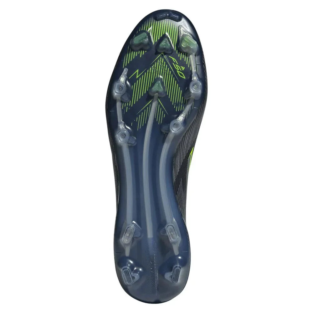 F50 Elite FG Sem Cordões Preto Verde