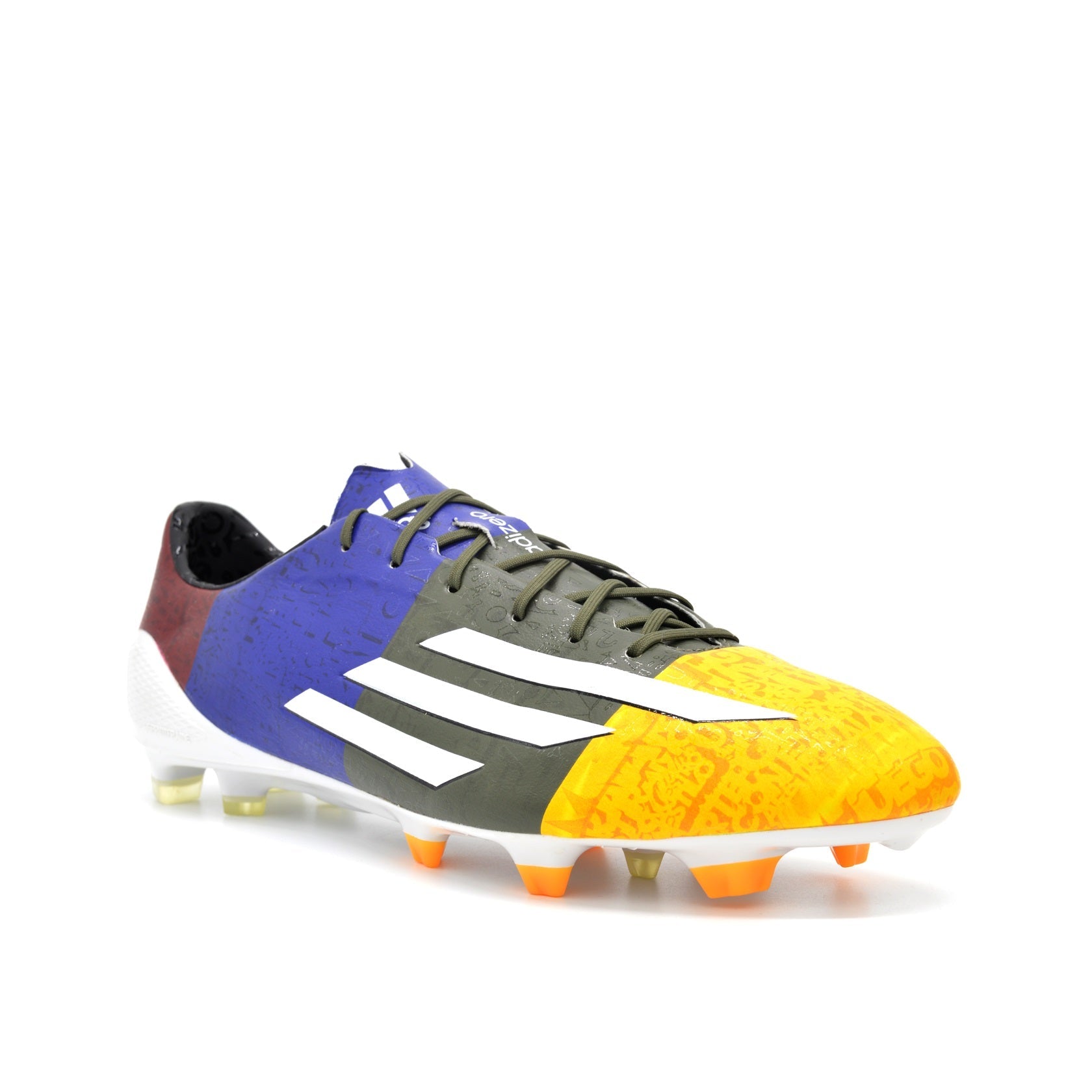 F10 Adizero Messi Elite FG Azul/Amarelo