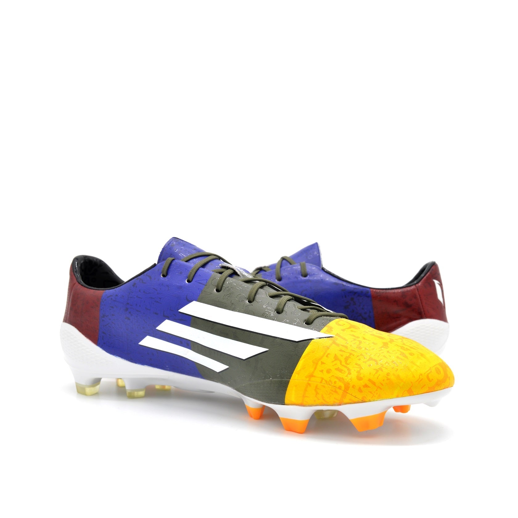 F10 Adizero Messi Elite FG Azul/Amarelo
