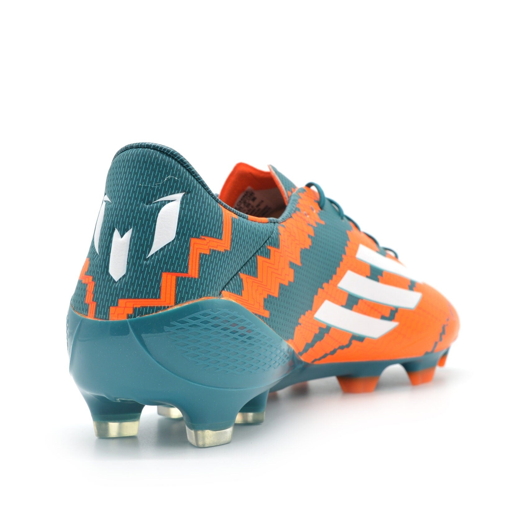 Messi 10.1 FG Power Azul-petróleo/Laranja Solar