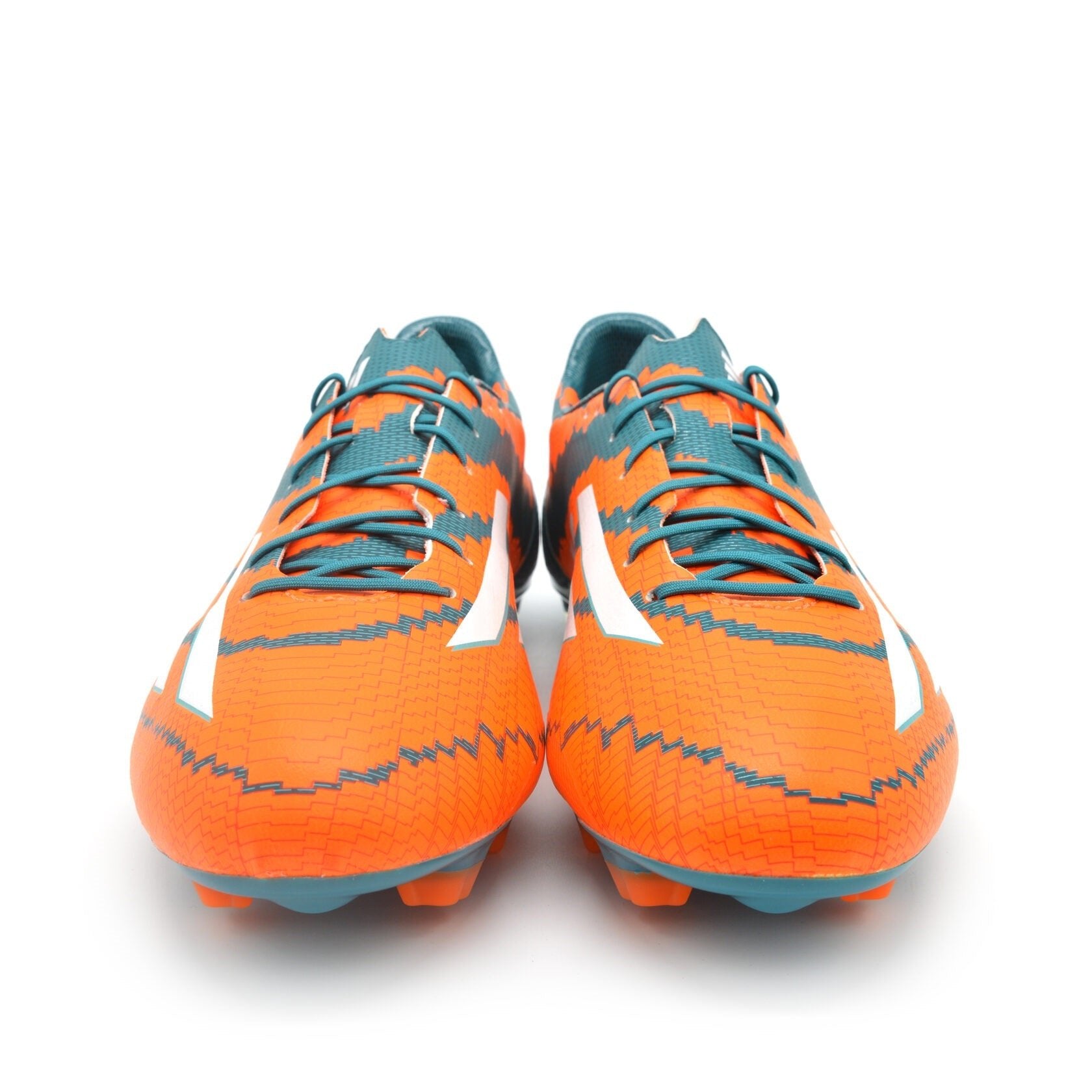 Messi 10.1 FG Power Azul-petróleo/Laranja Solar