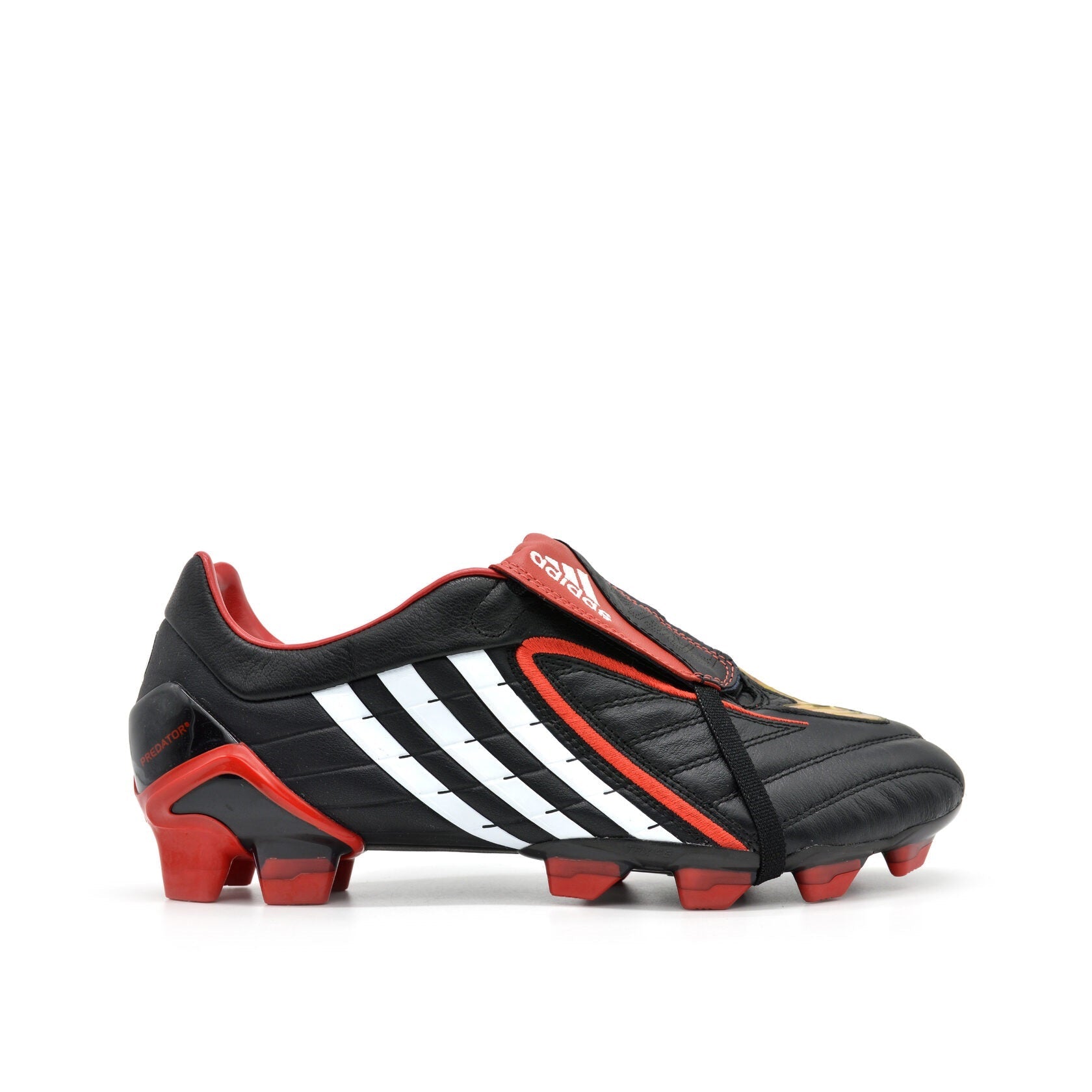 Predator Powerswerve TRX FG Vermelho/Preto