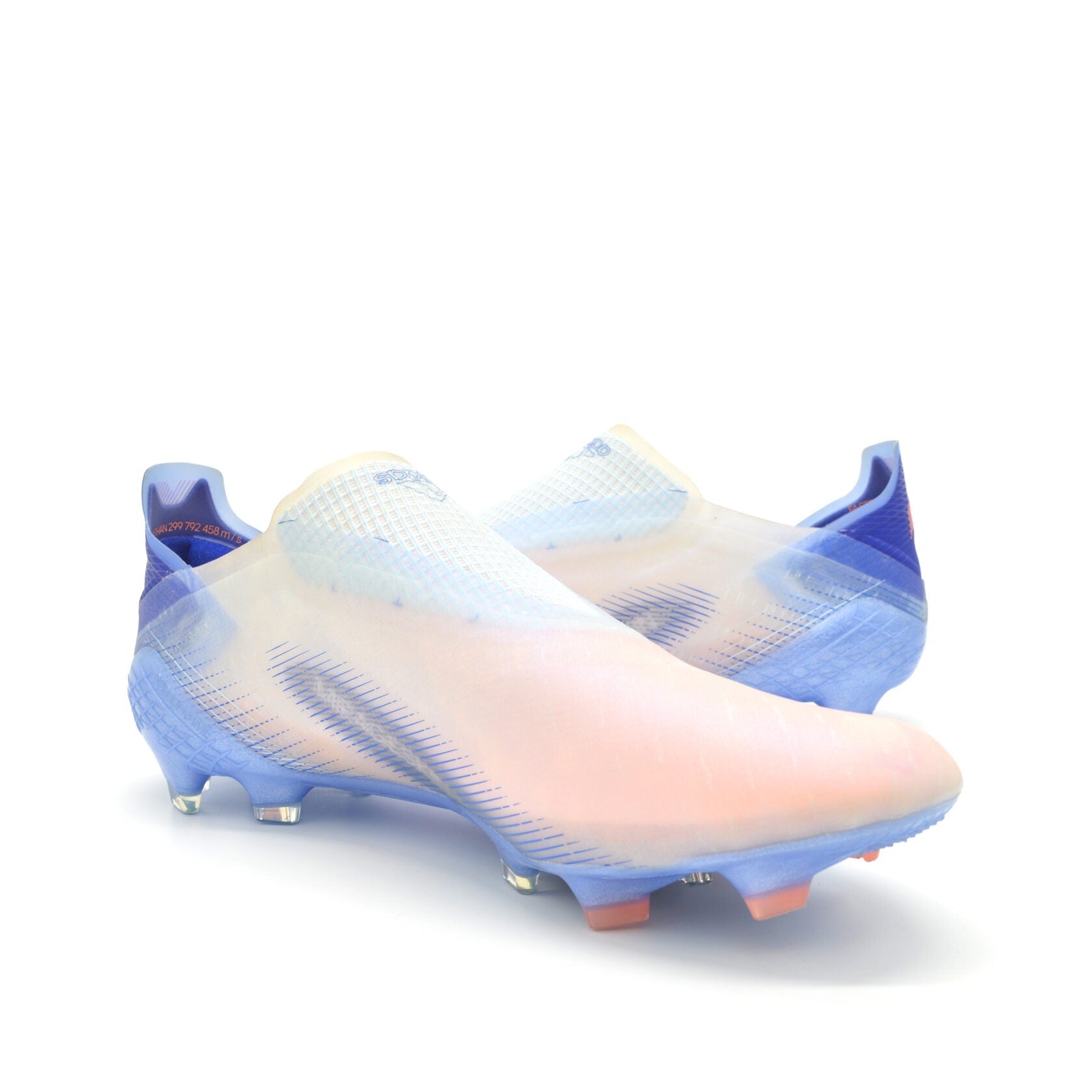 X Ghosted+ Sem Atacadores FG rosa/Azul
