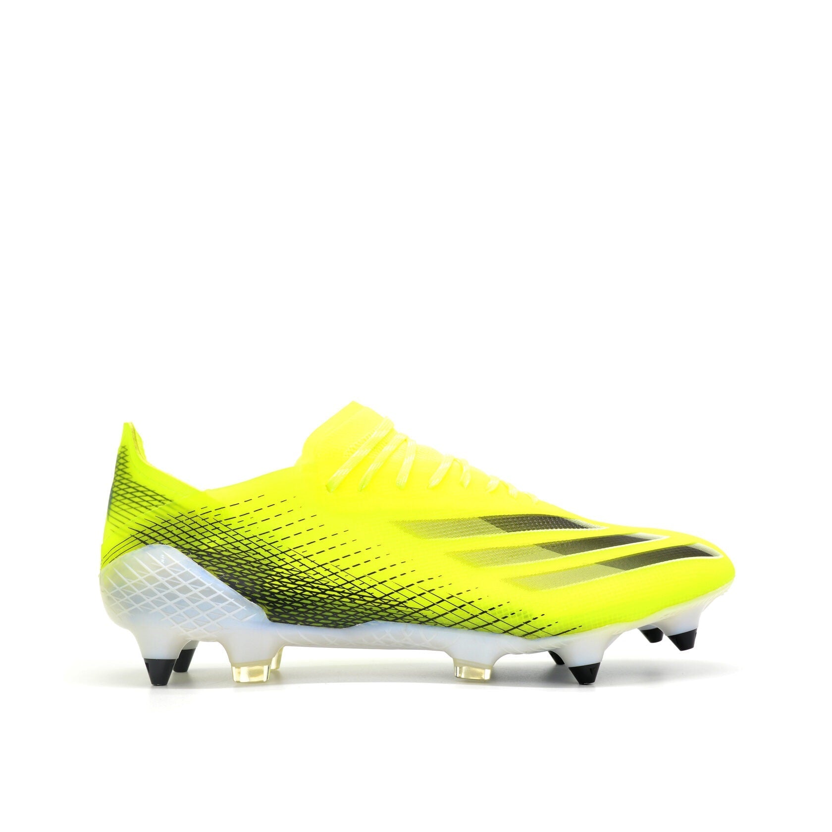 X Ghosted.1 Elite FG Amarelo Solar/Preto Core