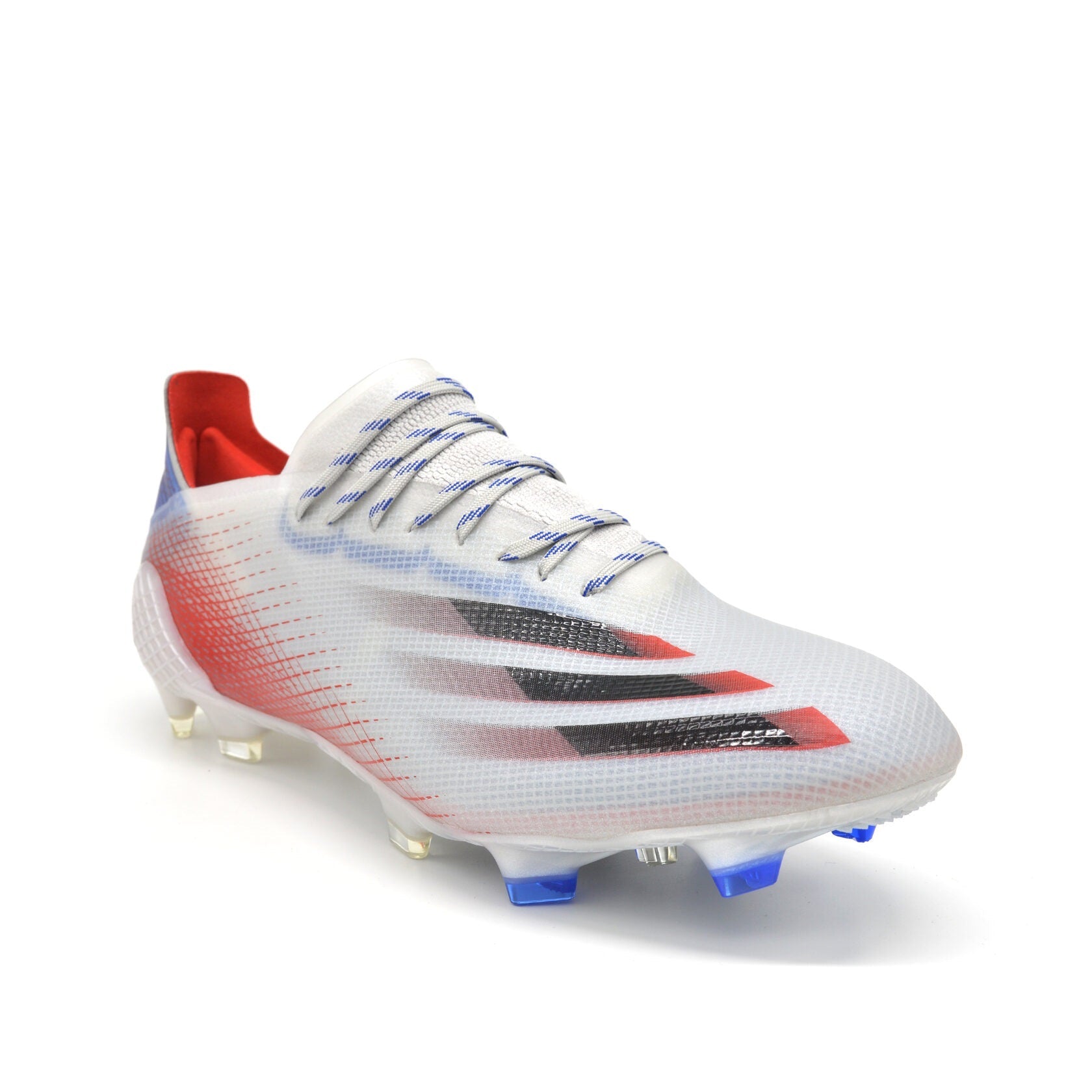 X Ghosted.1 Elite FG Branco/Vermelho 'Pacote Exemplar'