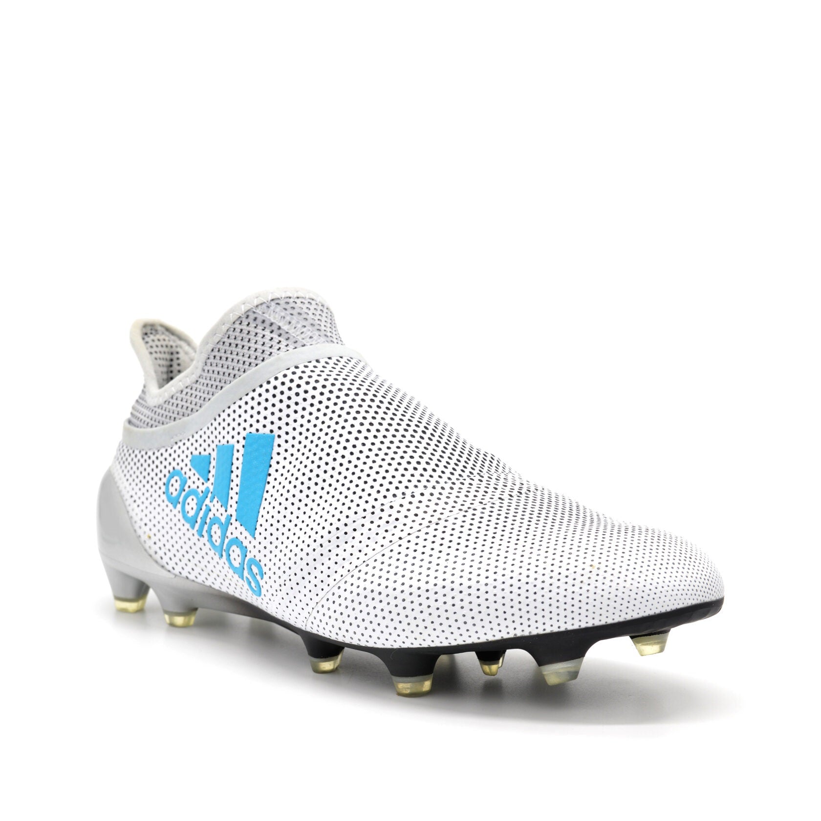 17+ PureSpeed FG/AG Tempestade de Poeira - Branco/Azul Energia