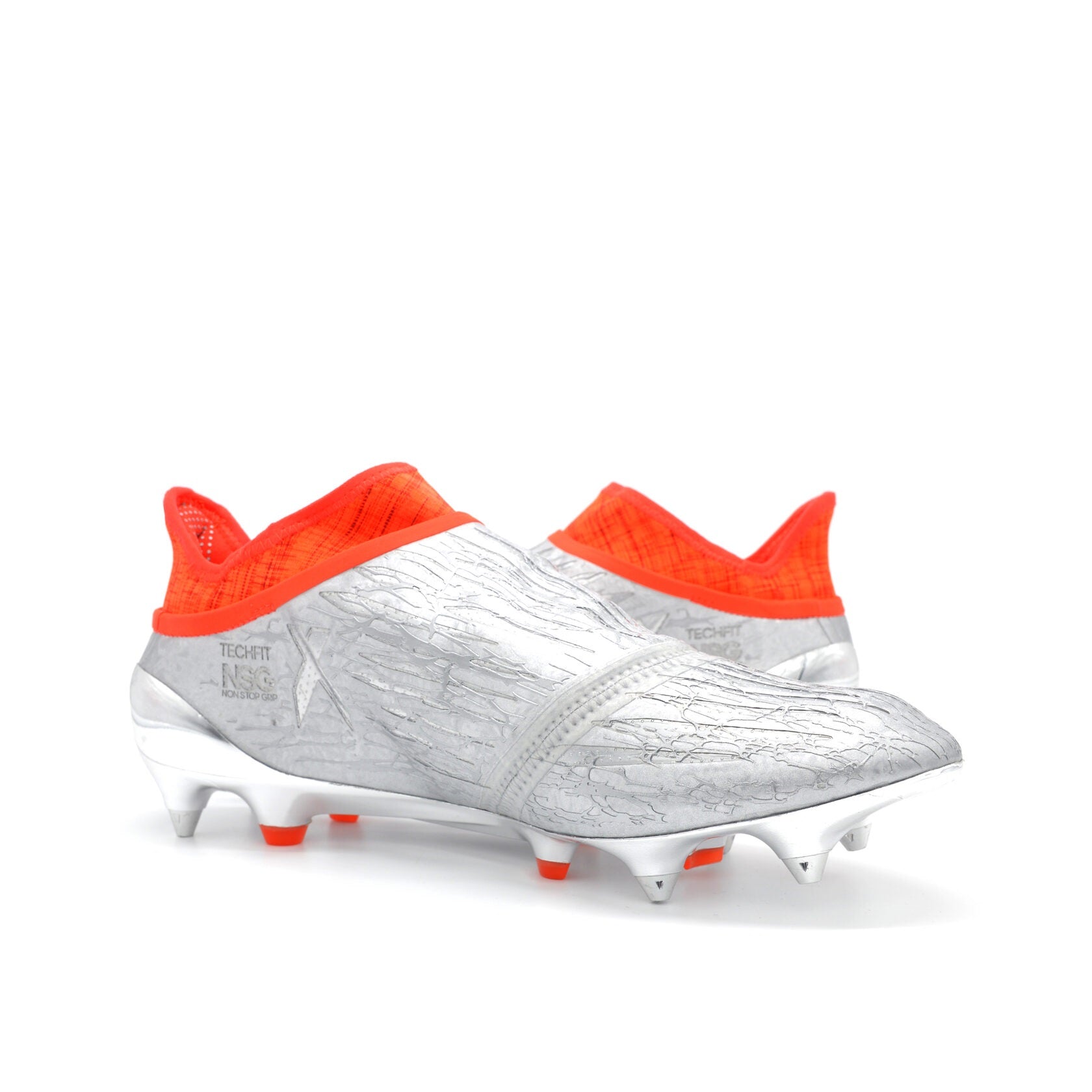 16+ PureChaos FG/AG Mercury Silver Metálico/Laranja