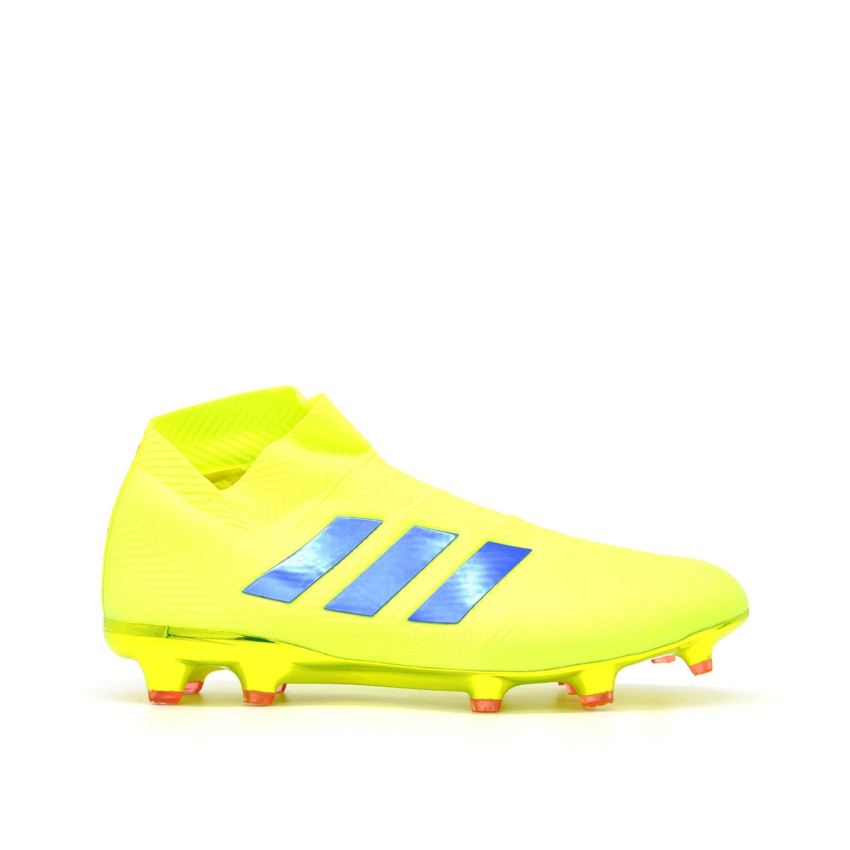 Nemeziz 18+ FG/AG Exhibit - Amarelo Solar/Azul