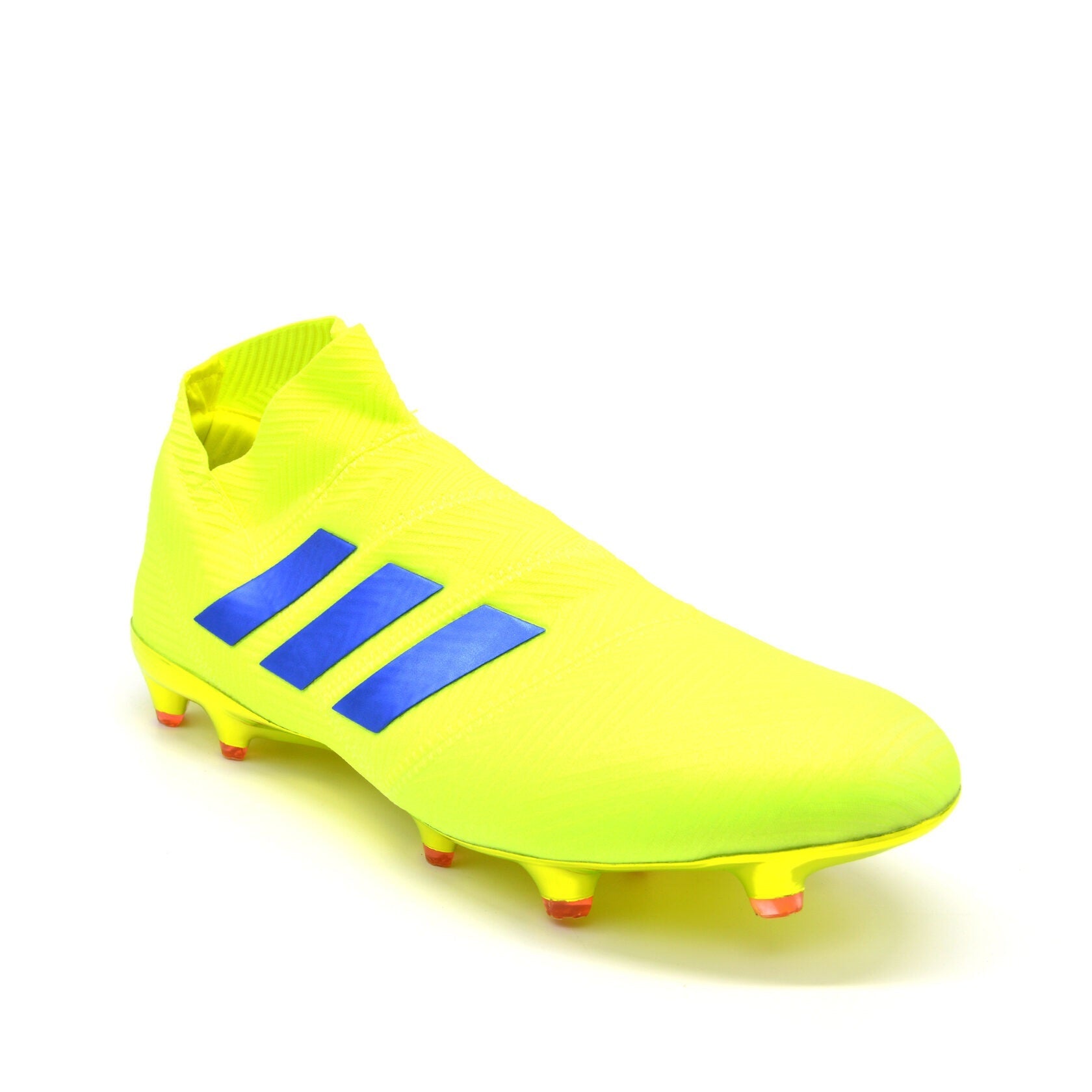 Nemeziz 18+ FG/AG Exhibit - Amarelo Solar/Azul