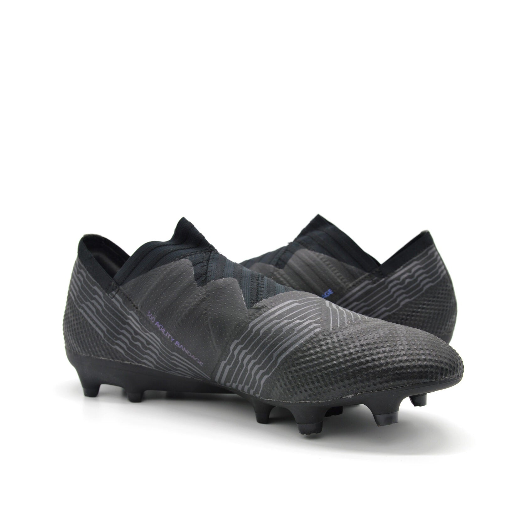 Nemeziz 17+ 360Agility FG/AG Tempestade Magnética - Preto Core
