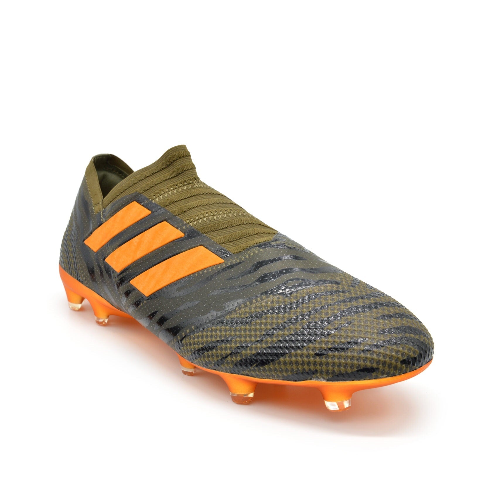 Nemeziz 17+ FG/AG Caçador Solitário - Oliva/Laranja