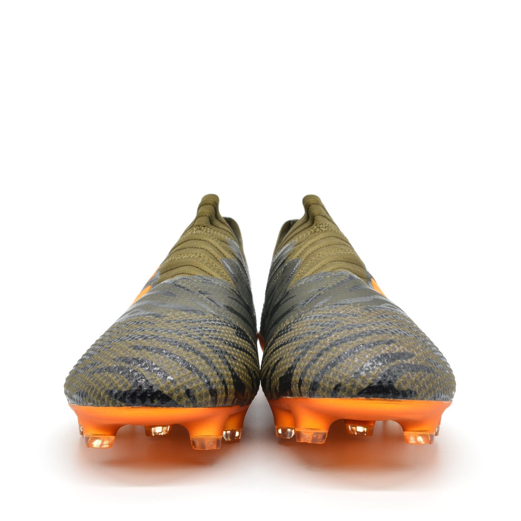 Nemeziz 17+ FG/AG Caçador Solitário - Oliva/Laranja