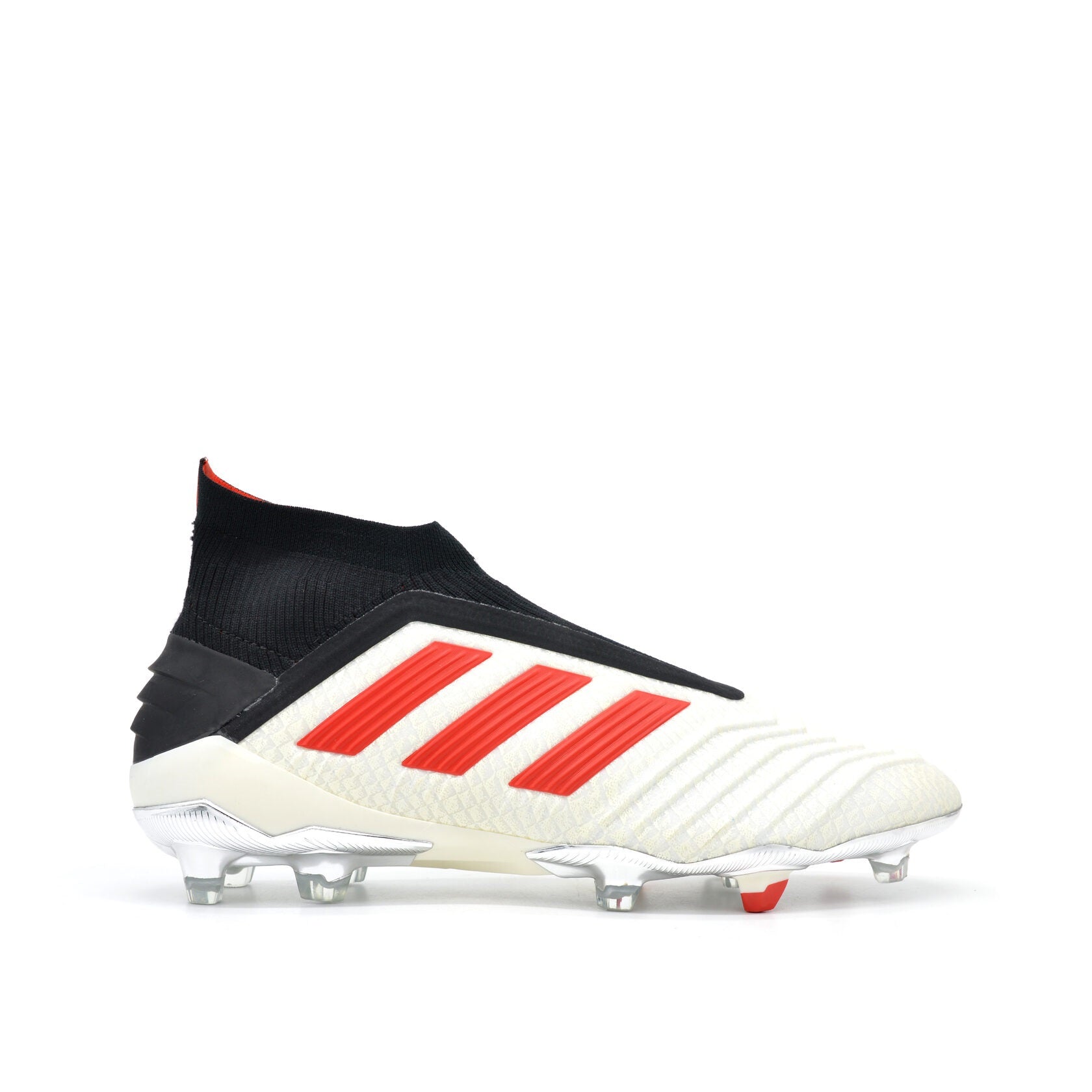 Predator 19+ FG/AG Paul Pogba Temporada 5 - Branco/Vermelho Edição Limitada