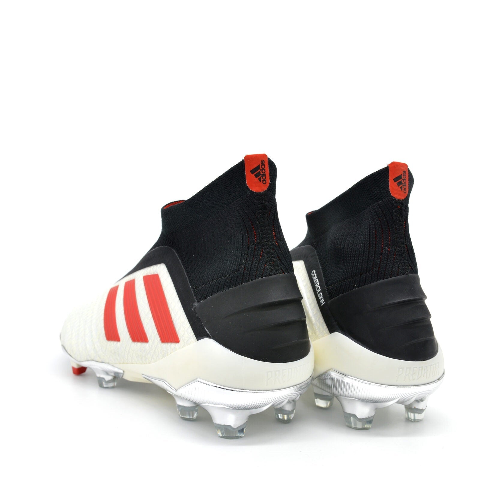 Predator 19+ FG/AG Paul Pogba Temporada 5 - Branco/Vermelho Edição Limitada
