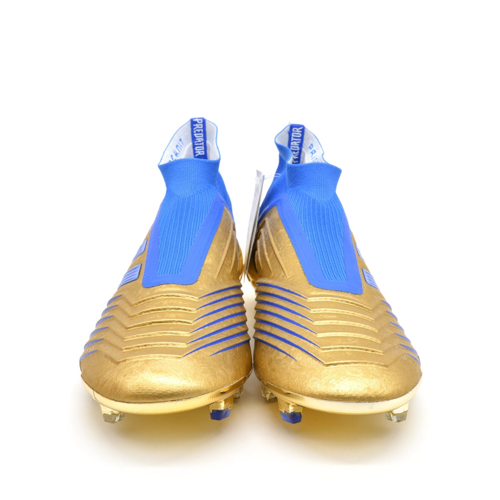 Predator 19+ FG/AG Código de Entrada - Dourado Metálico/Azul