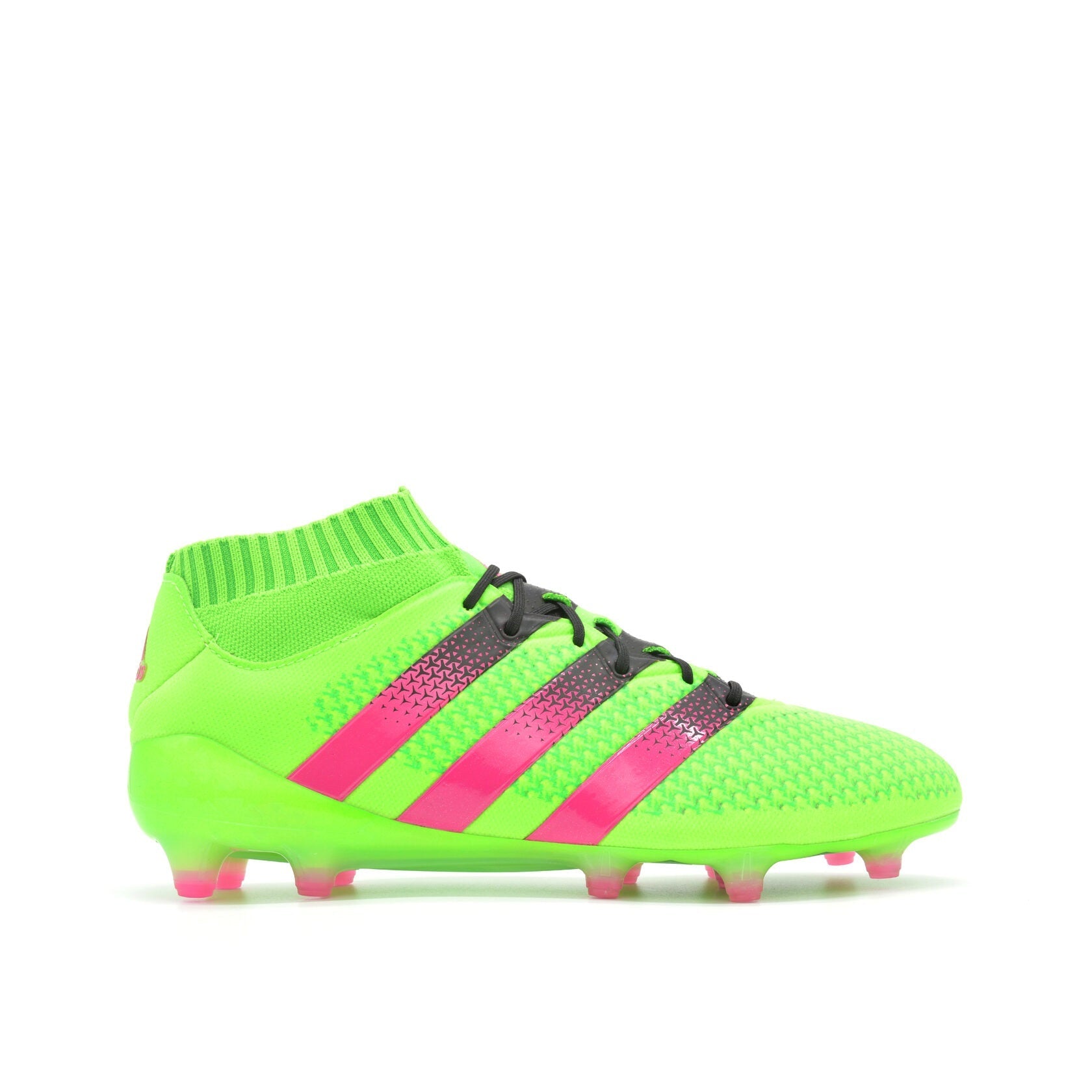 ACE 16.1 Primeknit FG/AG Verde Solar/Rosa