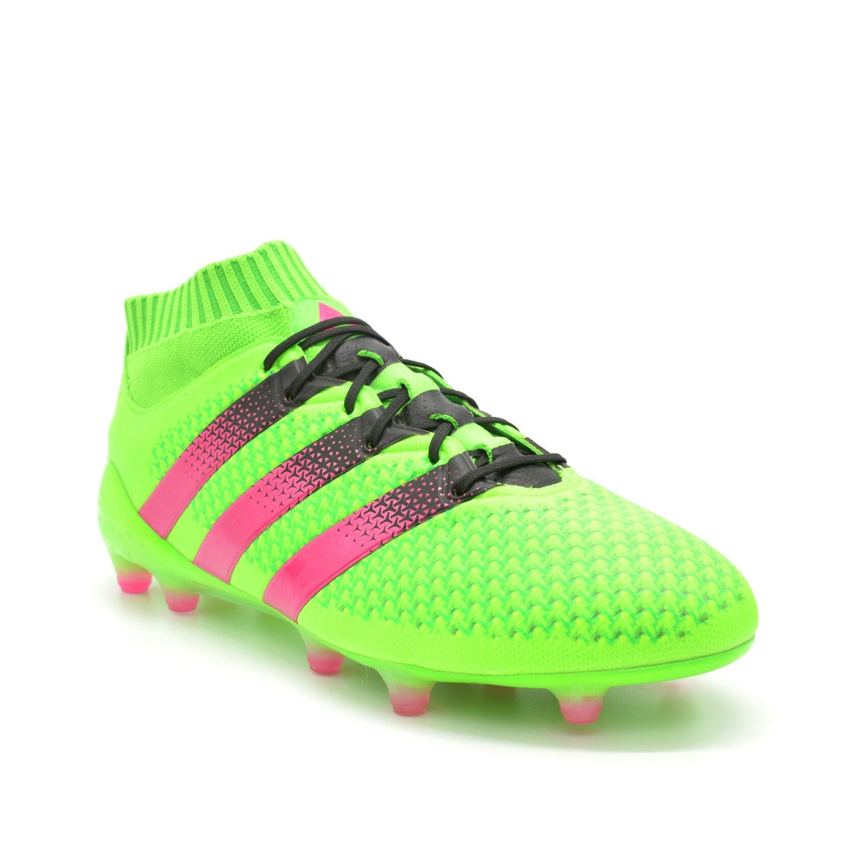 ACE 16.1 Primeknit FG/AG Verde Solar/Rosa