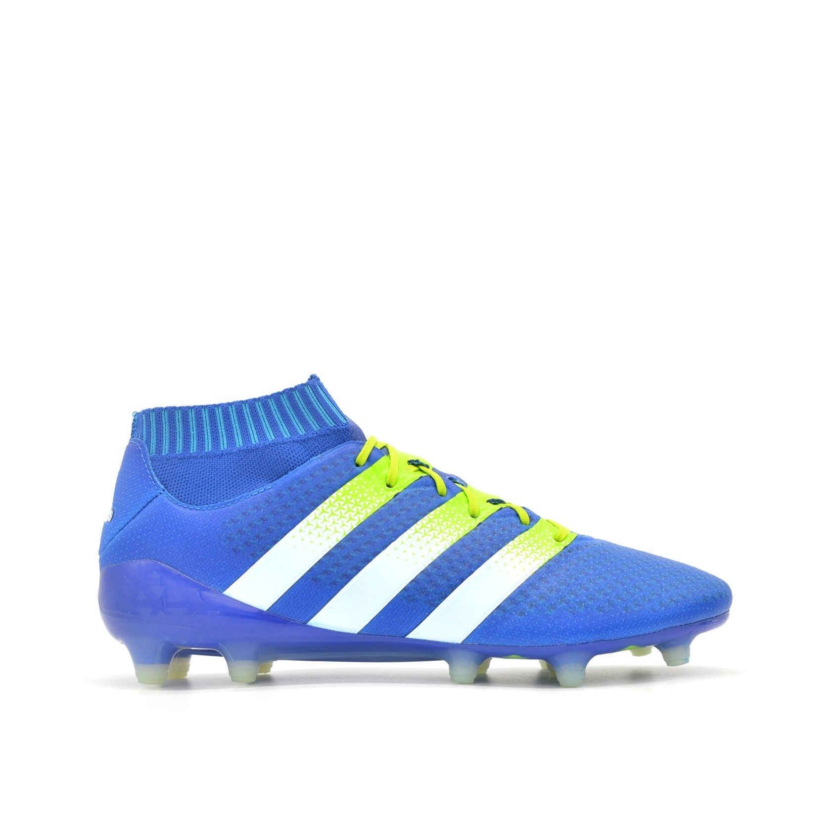 ACE 16.1 Primeknit FG/AG Azul Choque/Branco