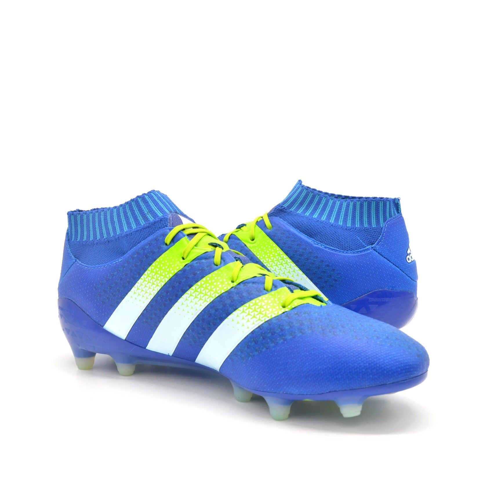 ACE 16.1 Primeknit FG/AG Azul Choque/Branco