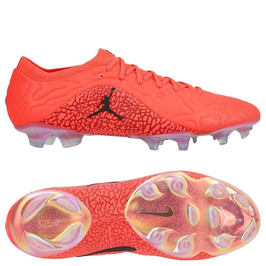 Tiempo Maestro Elite FG Infra-Red x Jordan - Vermelho/Preto