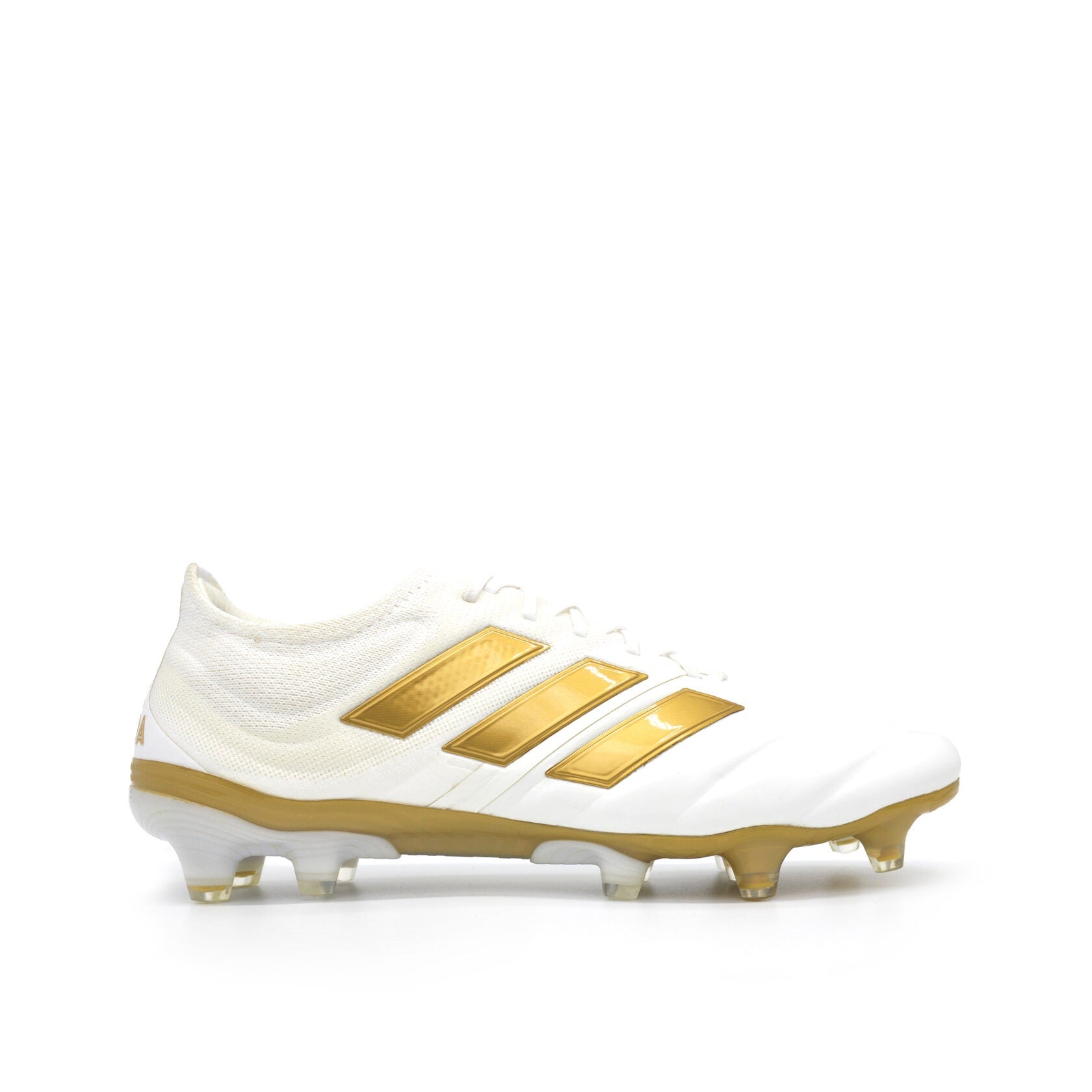 Copa 19.1 FG/AG Código de Entrada - Branco/Dourado Metálico