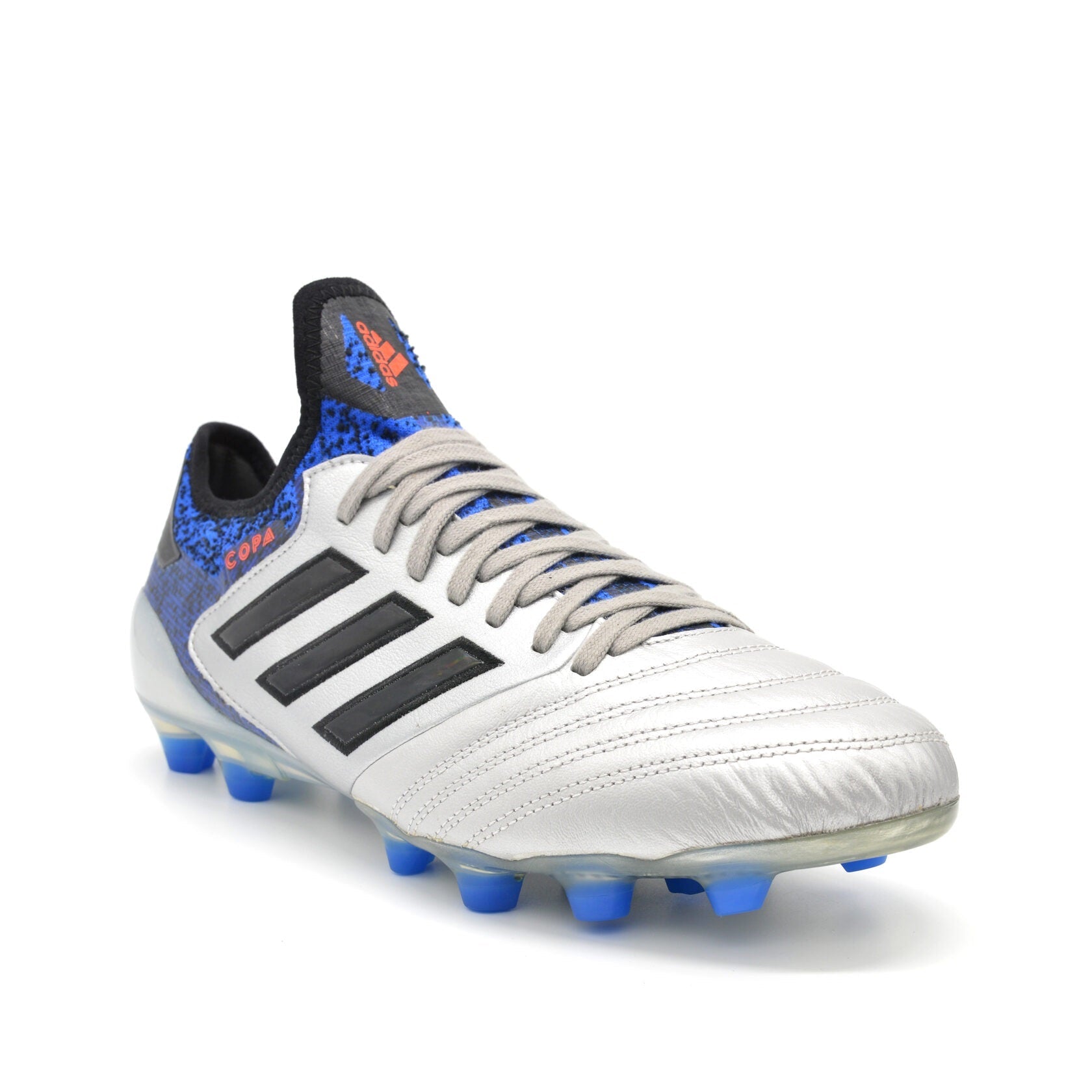 Copa 18.1 FG/AG Modo Equipa - Prateado Metálico/Azul
