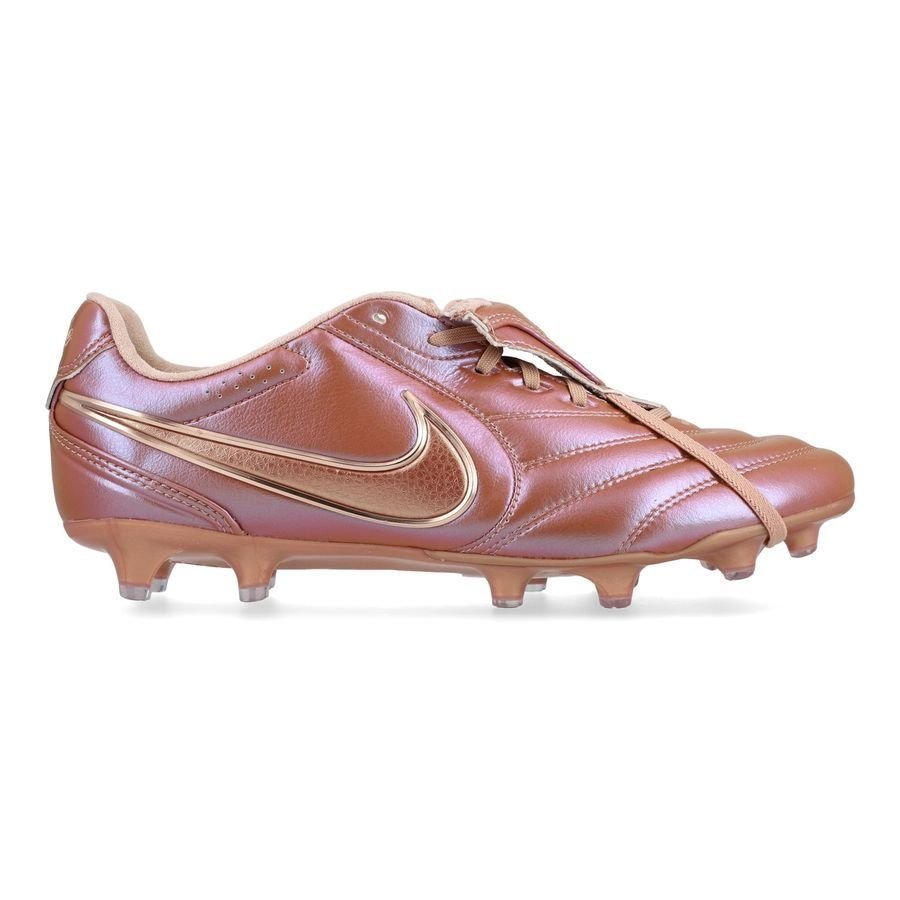 Tiempo Ligera Pro FG - Ouro Rosa Metálico/Vermelho Metálico