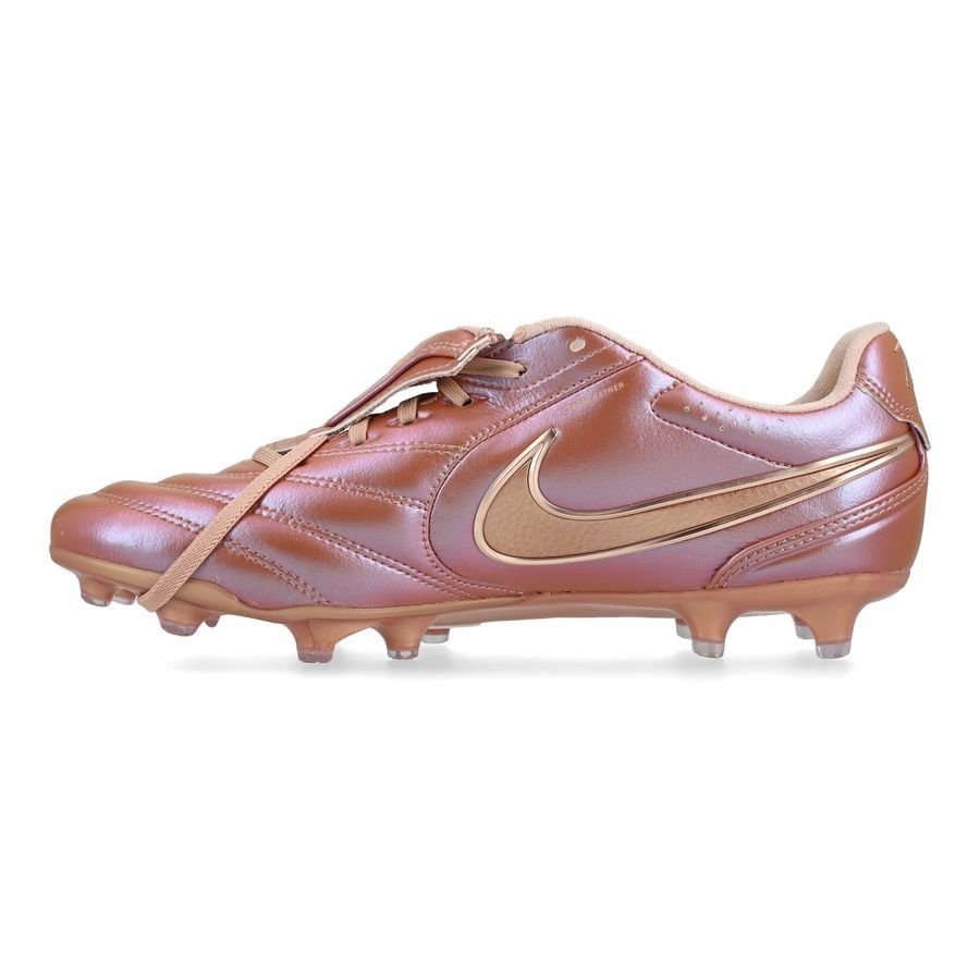 Tiempo Ligera Pro FG - Ouro Rosa Metálico/Vermelho Metálico