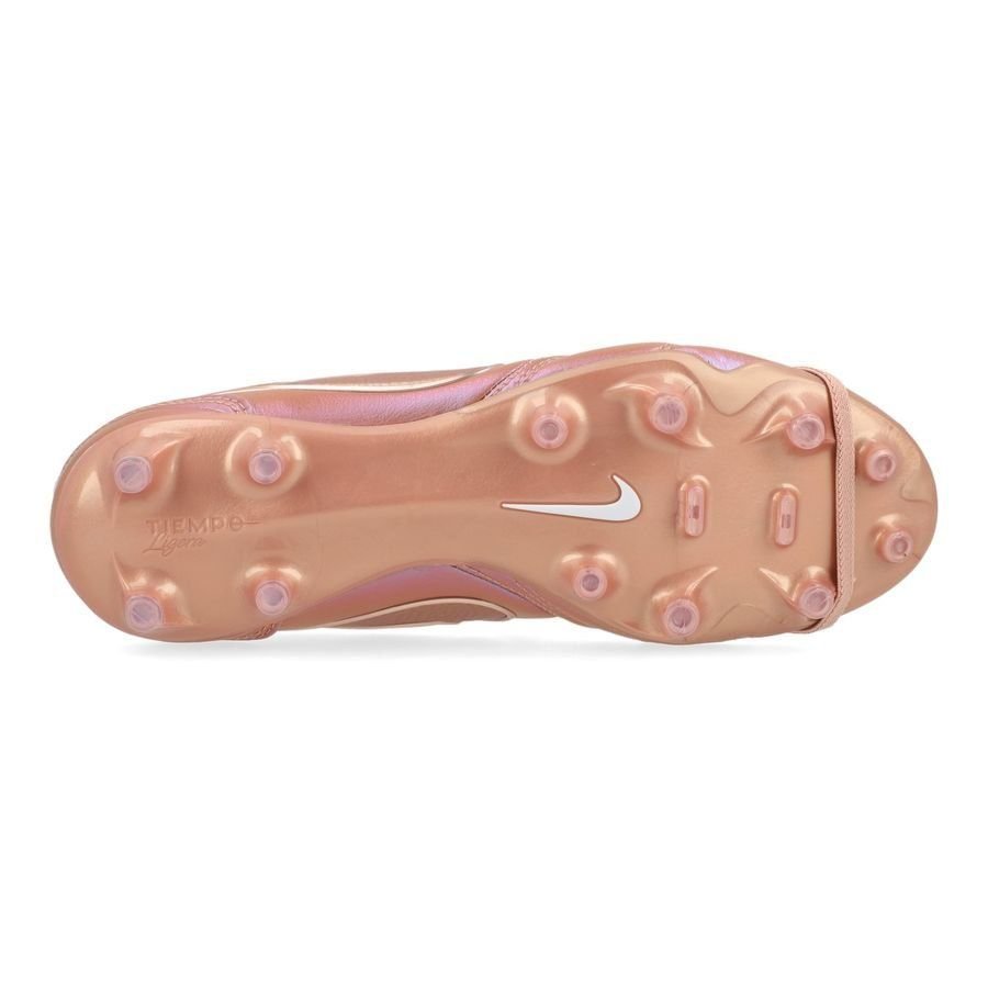 Tiempo Ligera Pro FG - Ouro Rosa Metálico/Vermelho Metálico