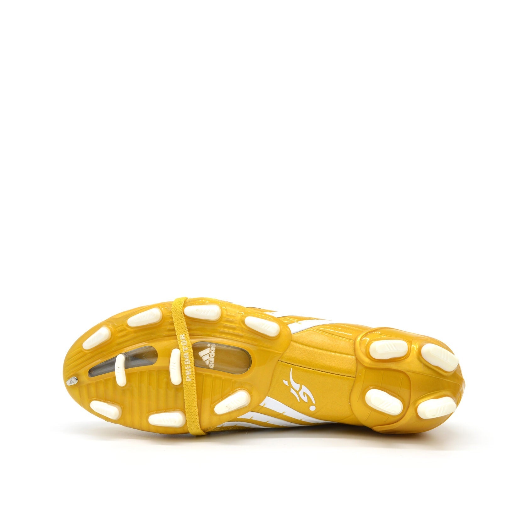 Predator Powerswerve FG Amarelo/Branco