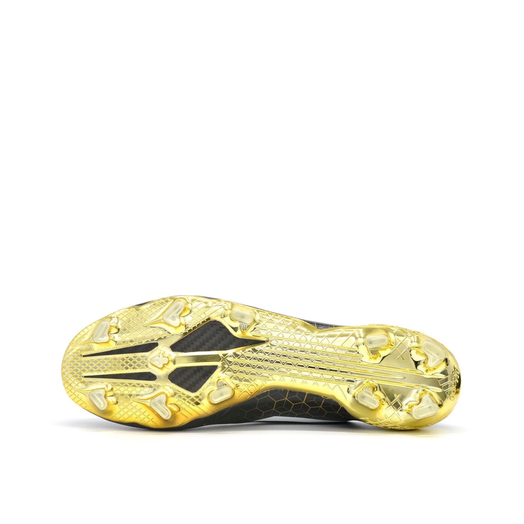 Adizero F50 Ghosted Crazylight FG Preto/Ouro