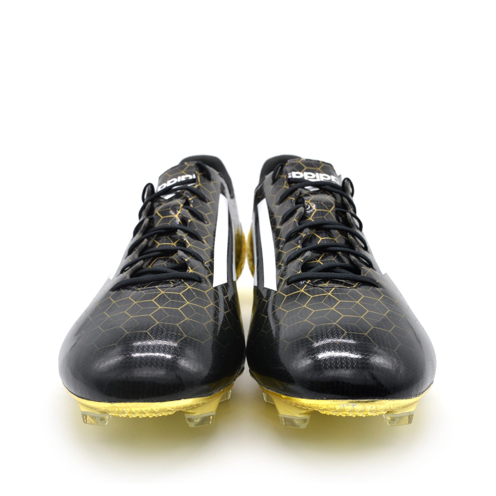 Adizero F50 Ghosted Crazylight FG Preto/Ouro