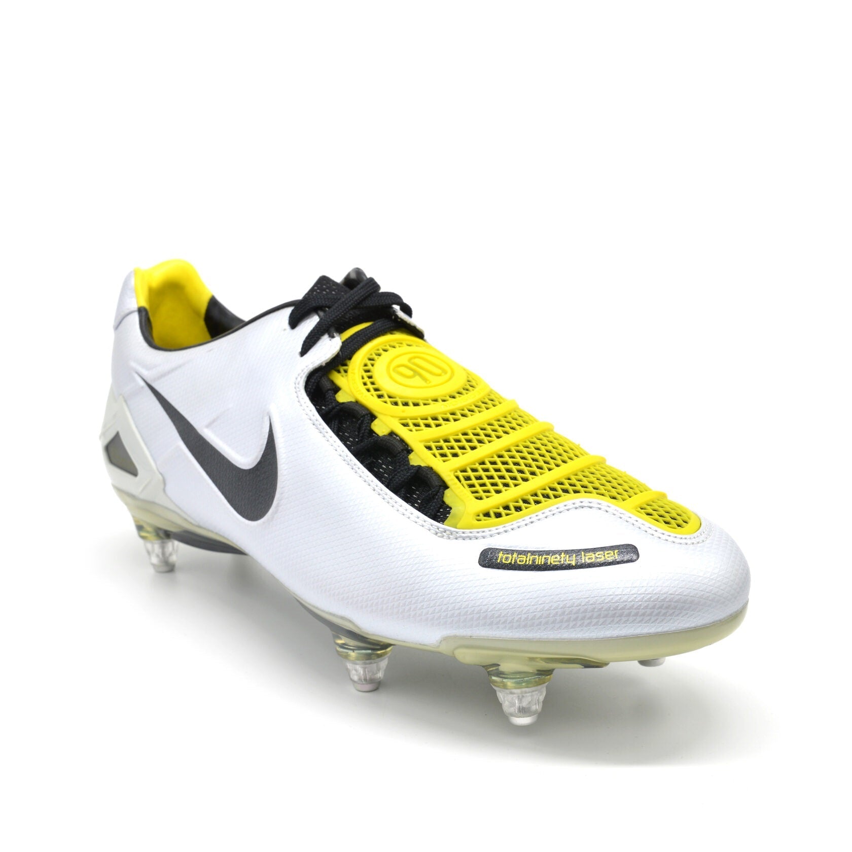 Total 90 Zoom Laser Elite FG Branco/Amarelo