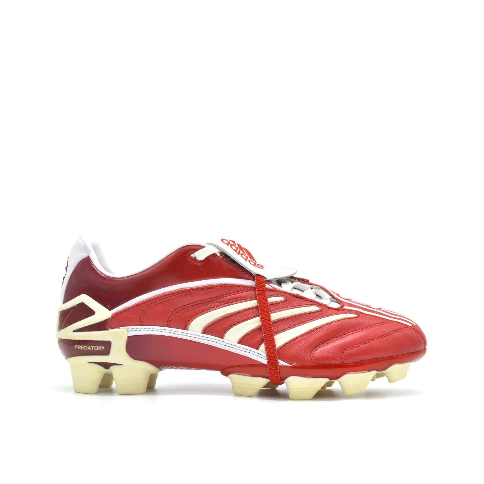 Predator Absolute FG/SG Elite Vermelho/Bege