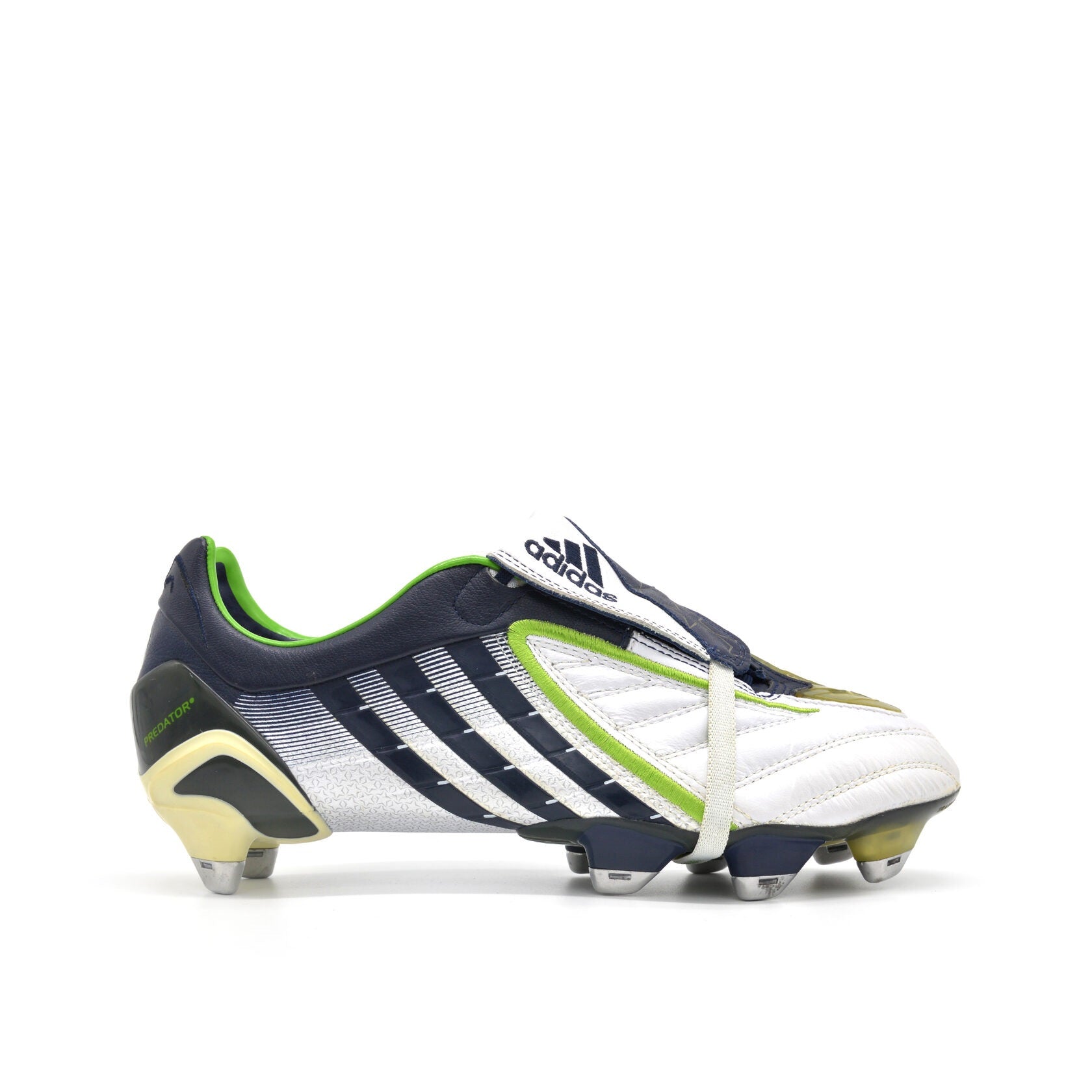 Predator PowerSwerve TRX FG Azul Marinho/Branco