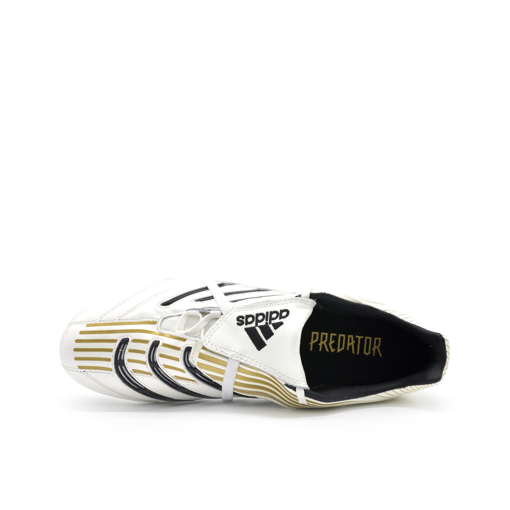 Predator Absolute 20 FG Eternal Class - Branco/Ouro Edição Limitada