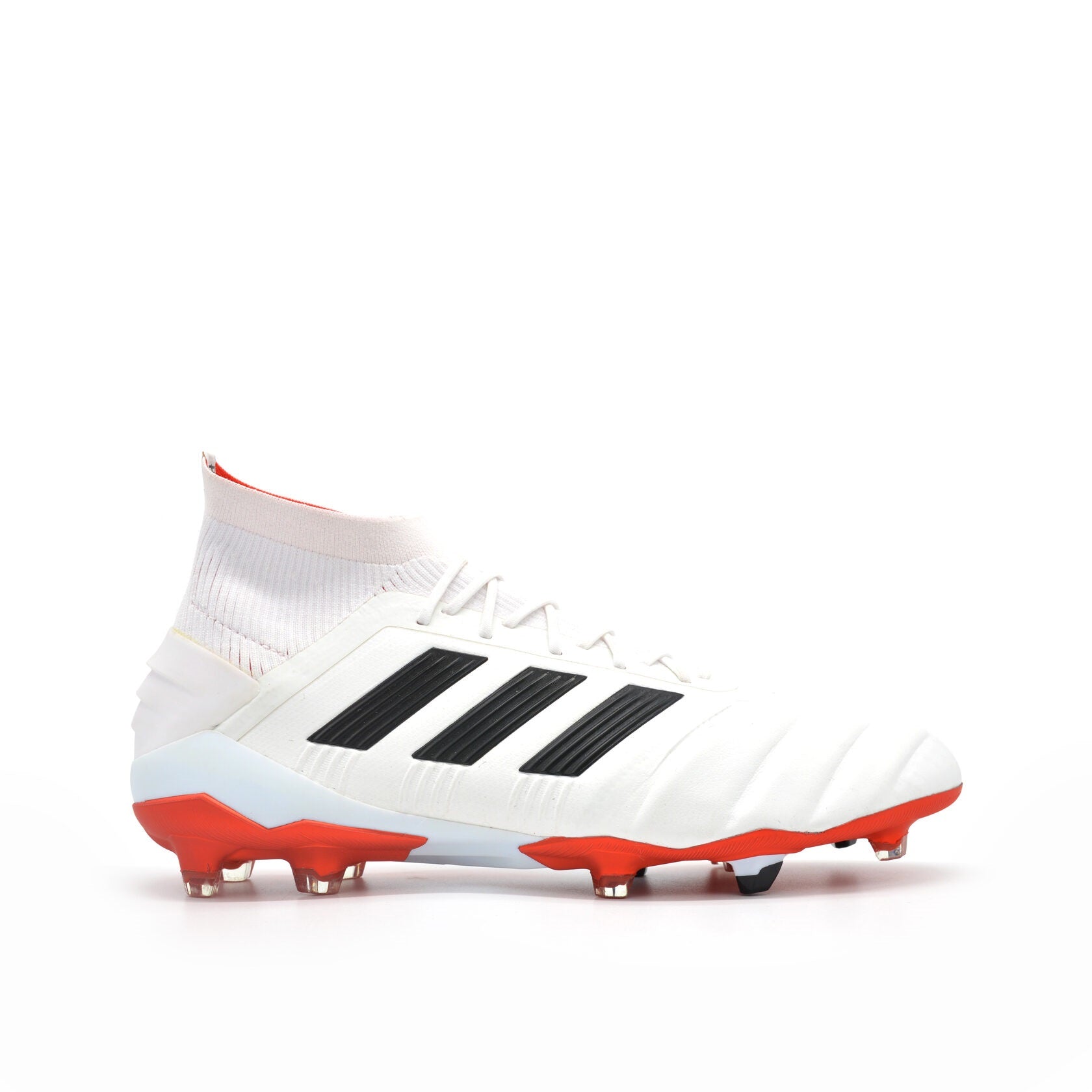 Predator Mania 19.1 FG - Branco/Vermelho Edição Limitada