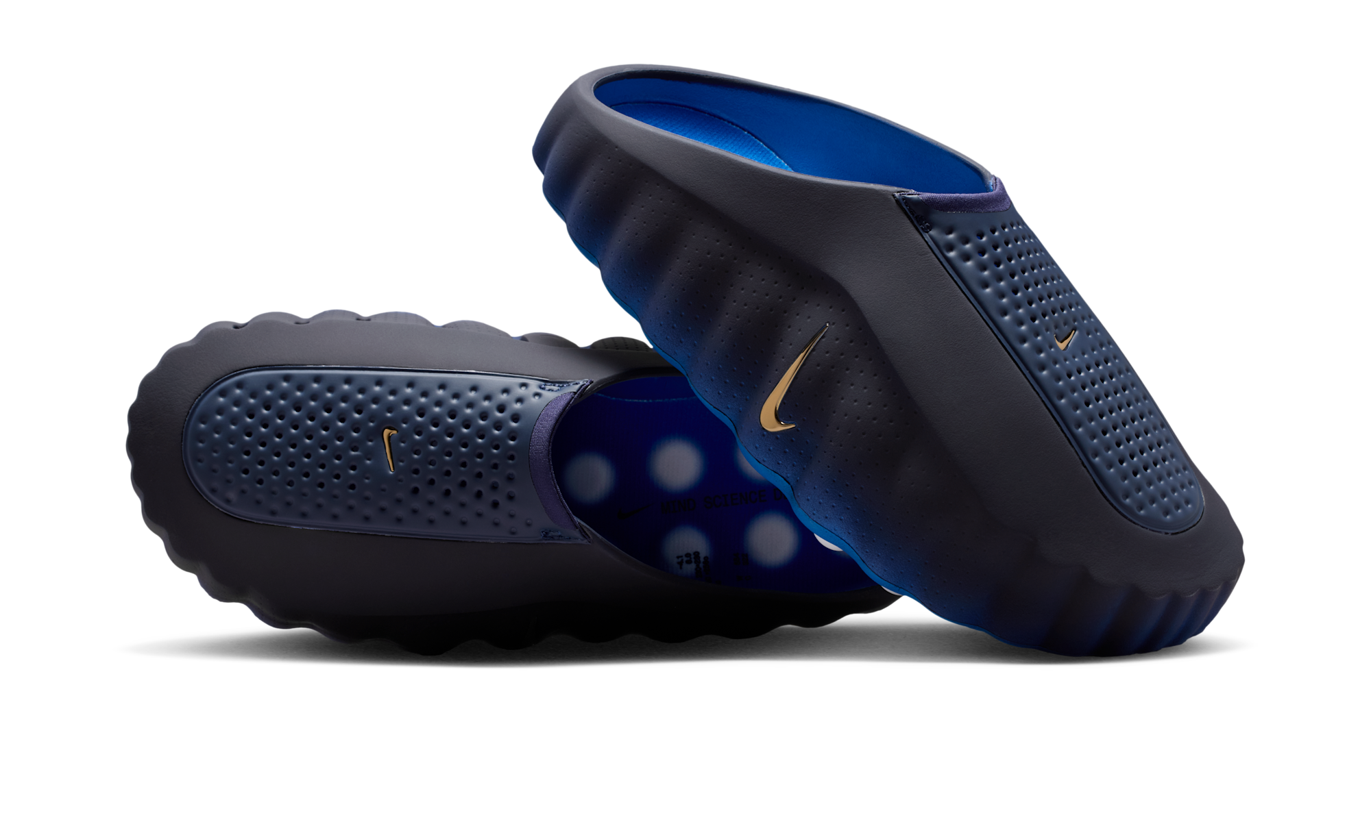 Nike Mind 001 Slide Blackened Blue Game Royal