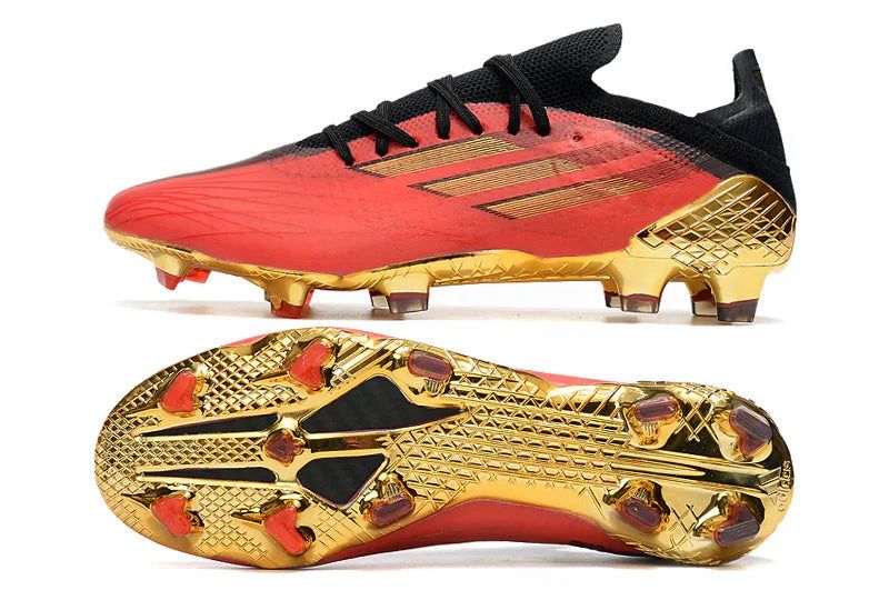 X Speed Flow Atacadores Elite FG - Vermelho Solar