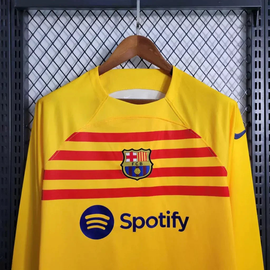 Barcelona 2023 L/S Fourth Away Shirt