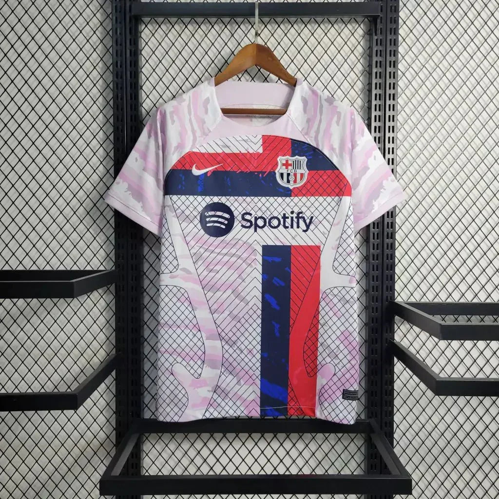 Barcelona 2023 Pink Training Shirt